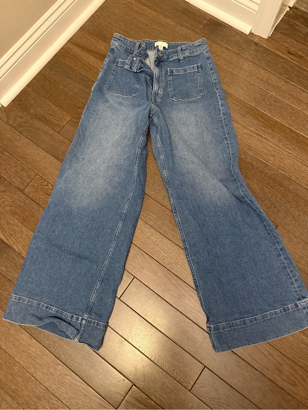 H&M Wide Leg Blue Women’s Jeans